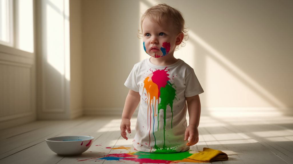 szybko usuń plamy farby